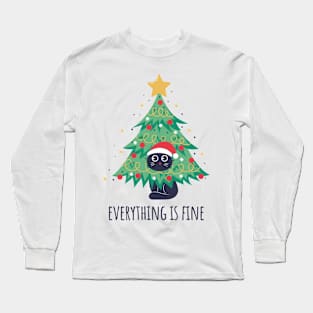 Everything Is Fine Long Sleeve T-Shirt